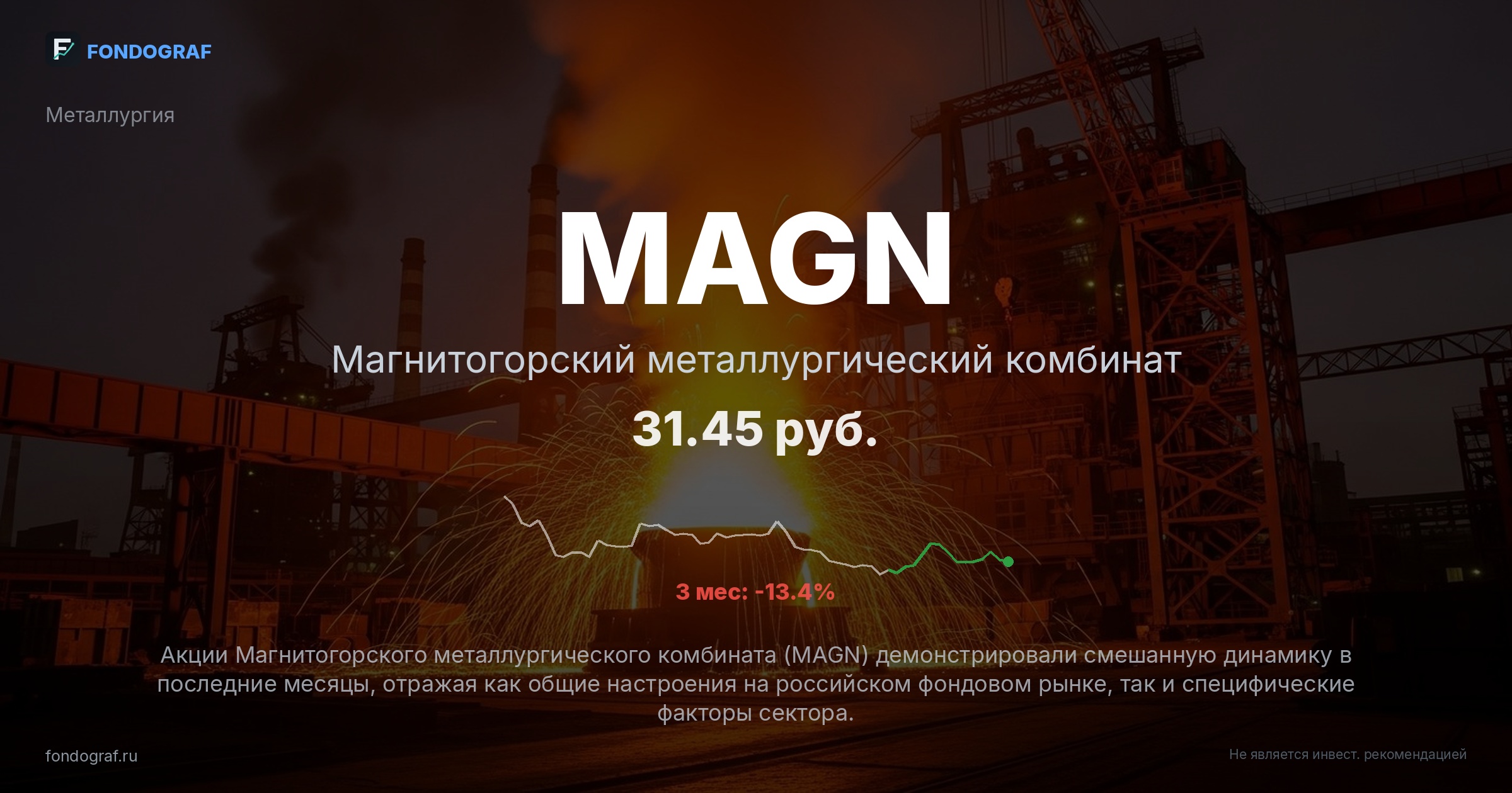MAGN — Магнитогорский металлургический комбинат