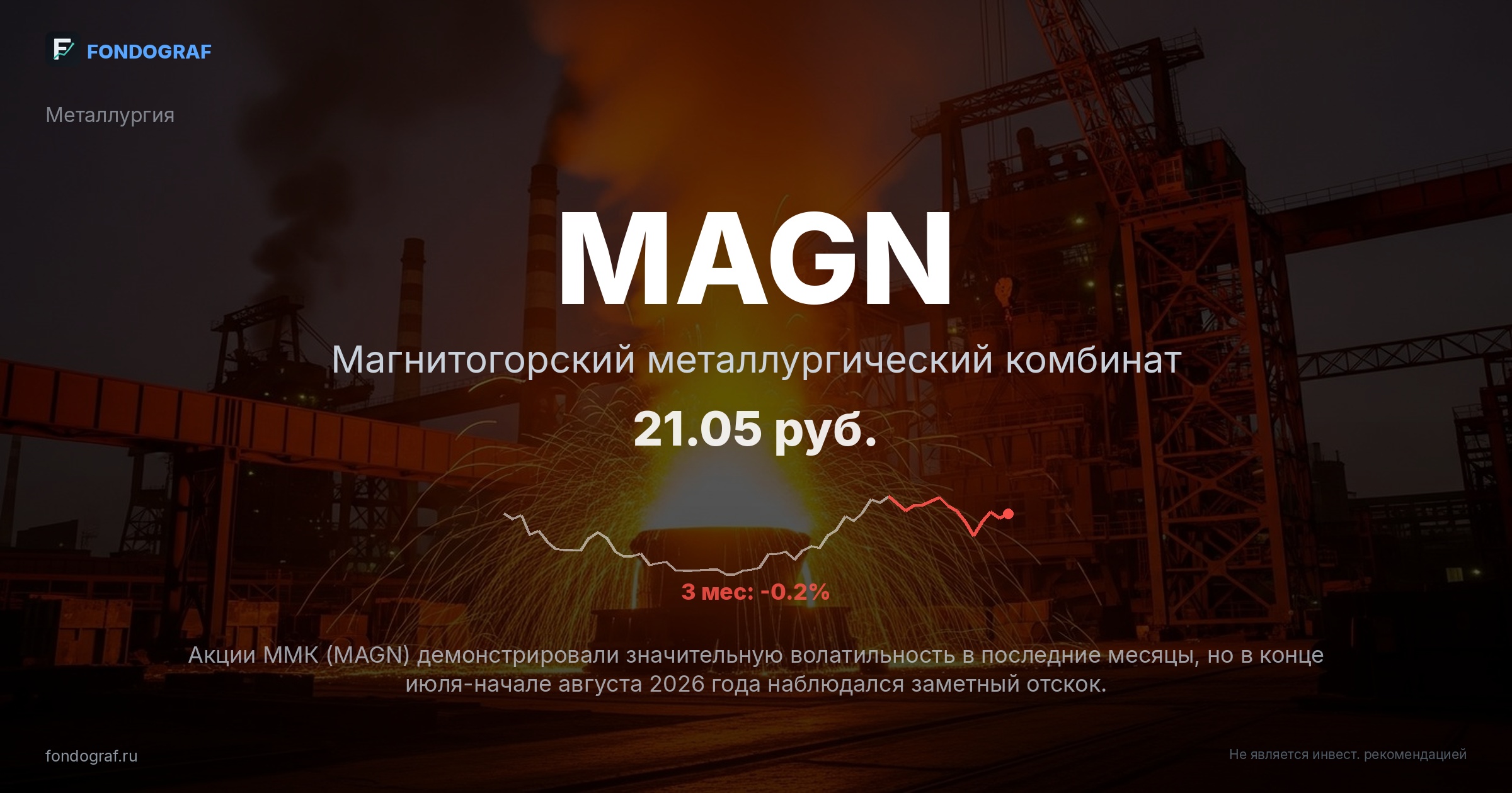 MAGN — Магнитогорский металлургический комбинат