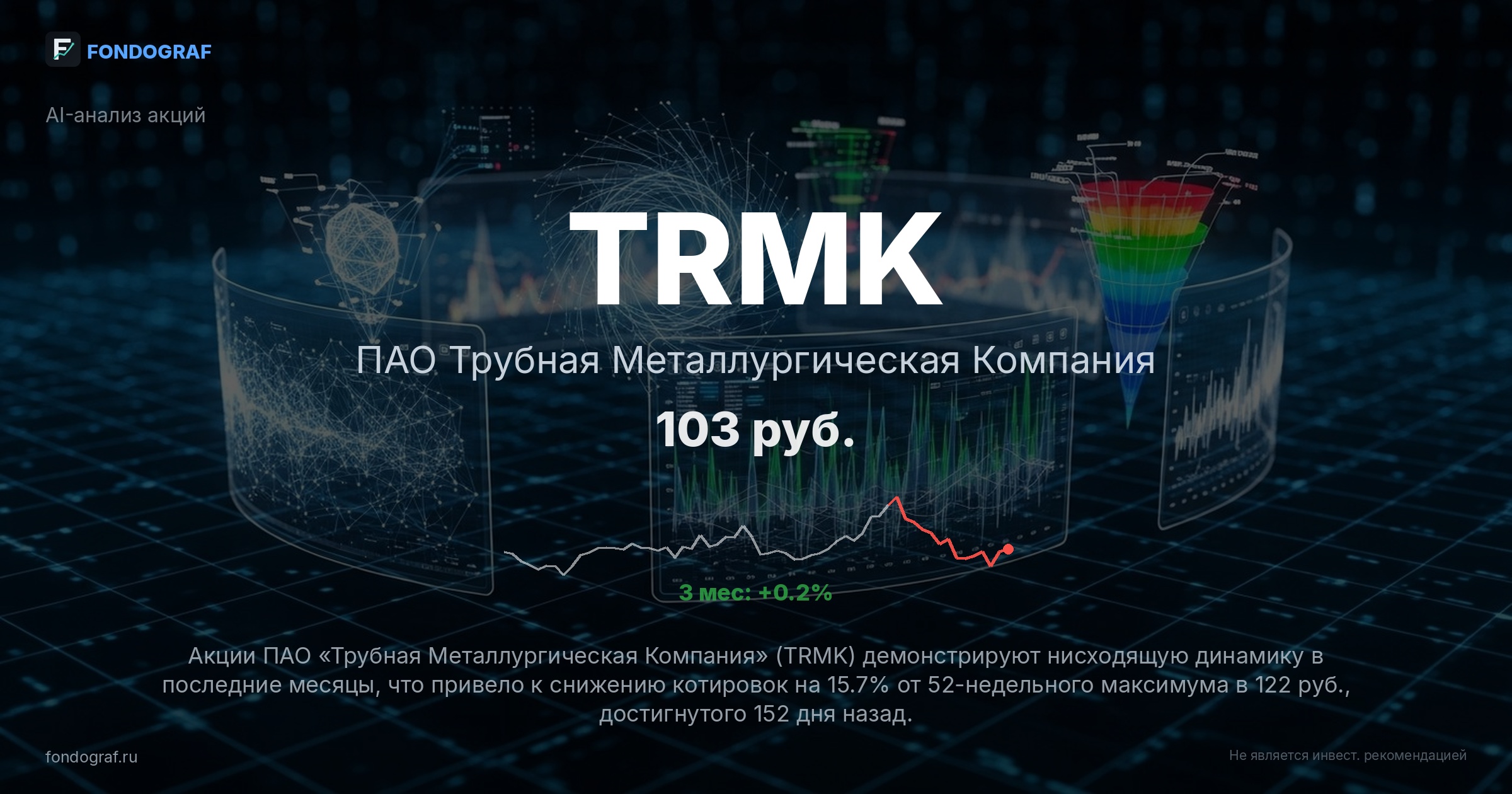 TRMK — ПАО Трубная Металлургическая Компания