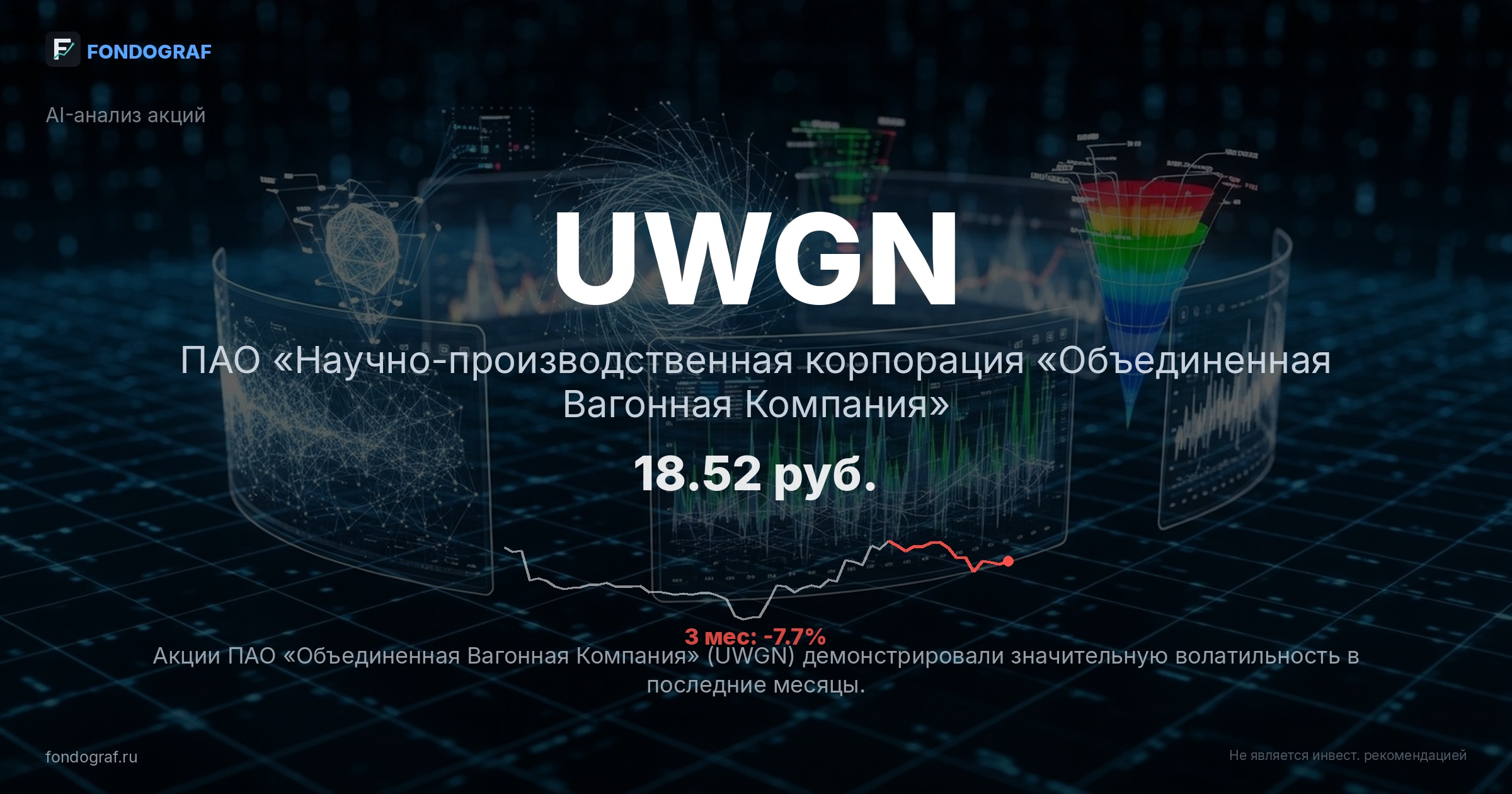 UWGN — ПАО «Научно-производственная корпорация «Объединенная Вагонная Компания»