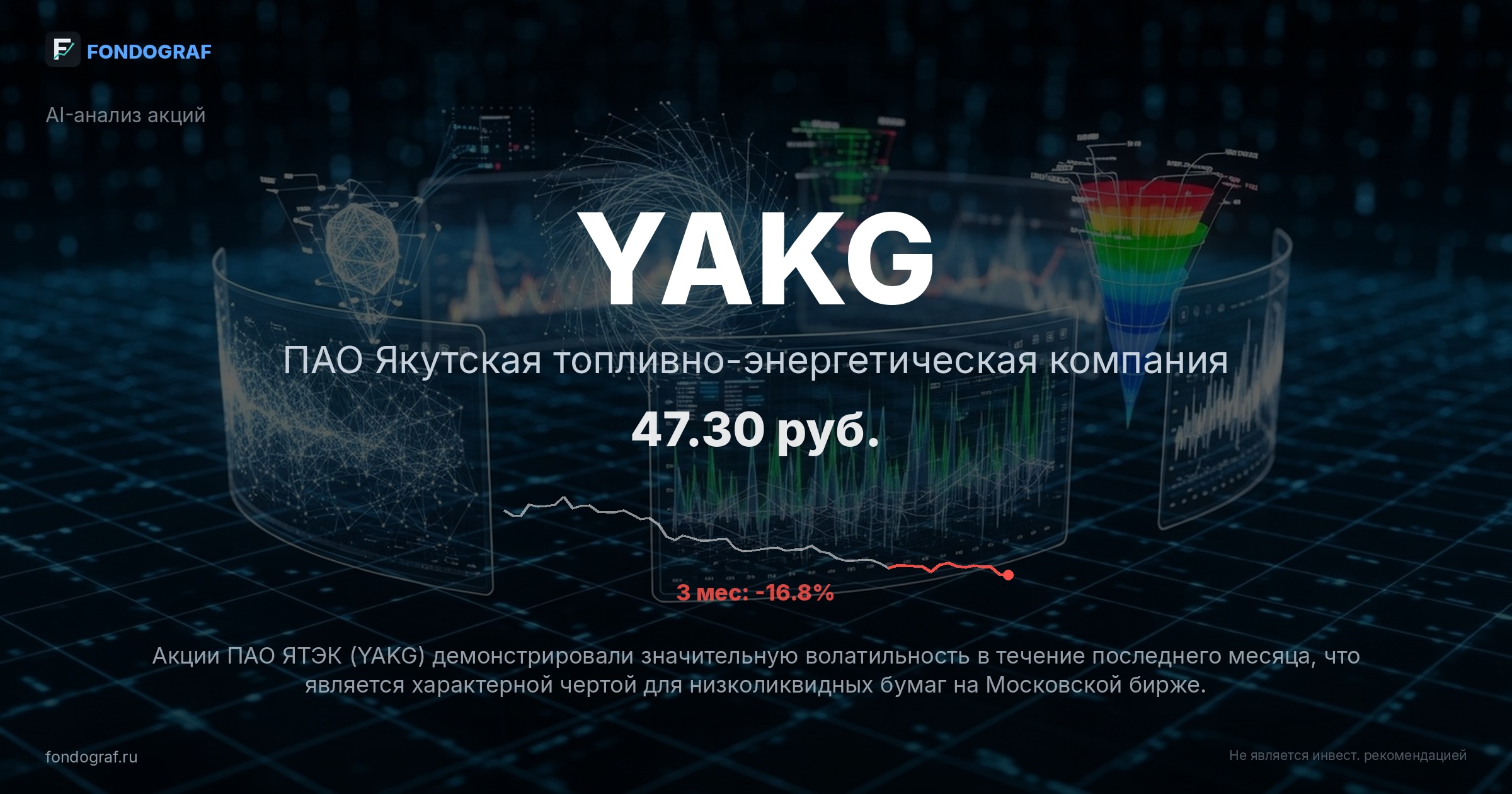 YAKG — ПАО Якутская топливно-энергетическая компания